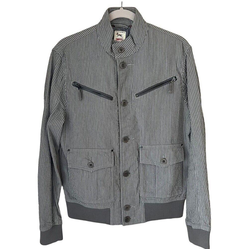 Vintage Triple five soul striped lightweight jacket size small
